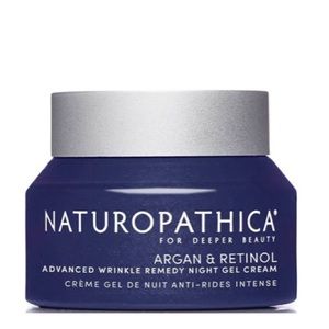 NWT Naturopathica Argan & Retinol Advanced Wrinkle Remedy Night Gel Cream 🍃